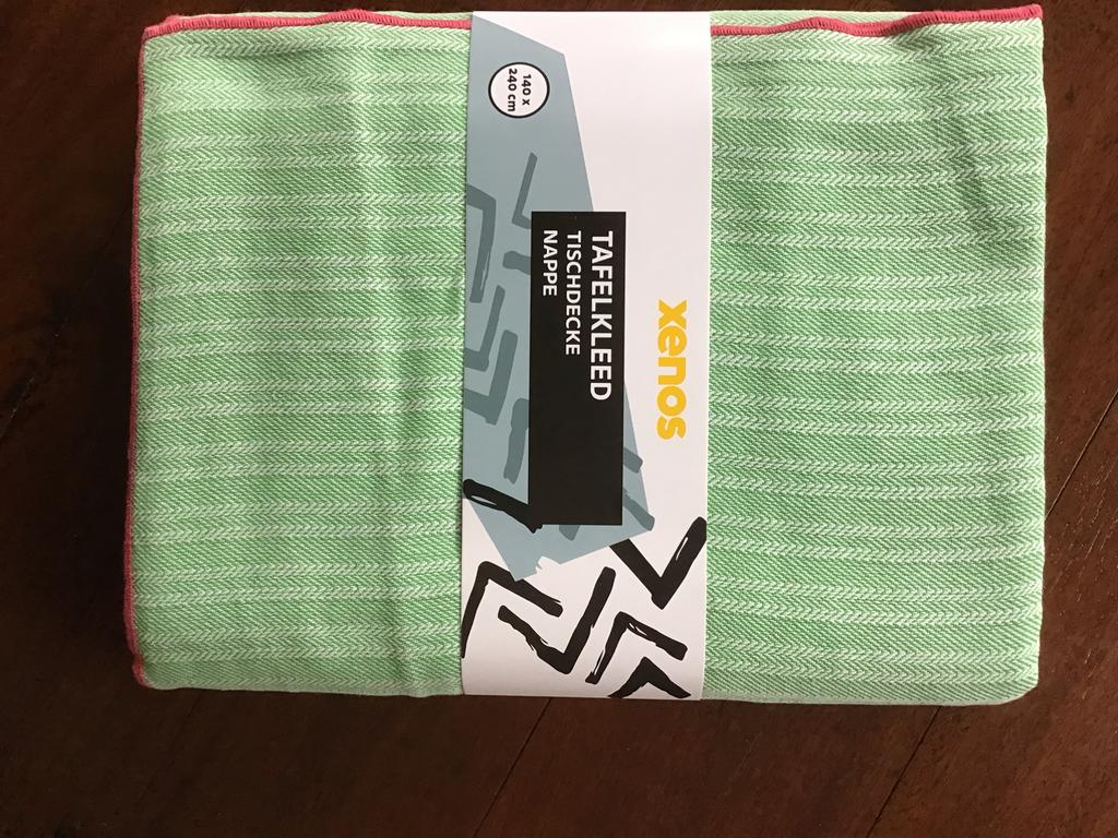 Splinternieuw in verpakking, katoenen tafelkleed, 140x240, Ophalen, Nieuw, Rechthoek, Binnen