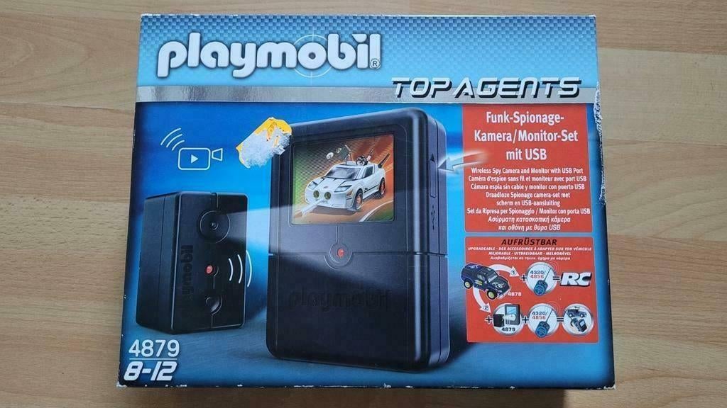 Playmobil Spycam 4879 camera Top Agents, Kinderen en Baby's, Speelgoed | Playmobil, Ophalen of Verzenden, Nieuw, Complete set