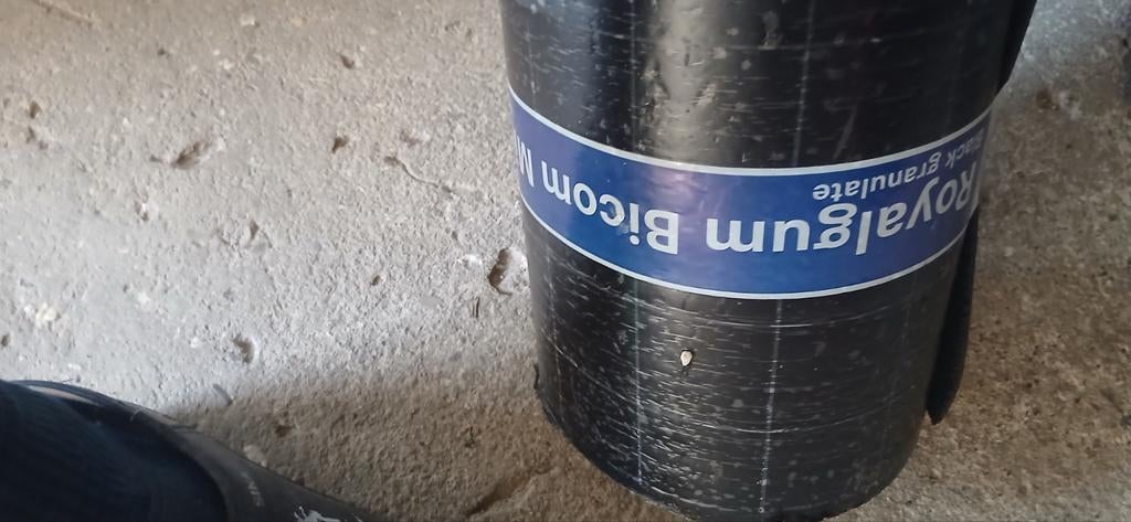 Dakleer Royalgum Bicom 5x1m - Nieuw 2 stuks, Ophalen, Overige materialen, Zwart, Nieuw