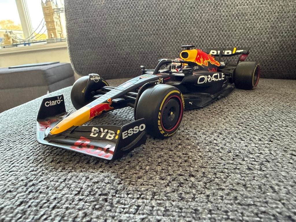 Red Bull Racing F1 modelauto Max Verstappen, Ophalen of Verzenden, Gebruikt, Auto, Overige merken