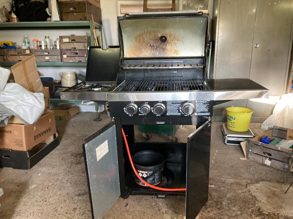 Gas barbecue, Ophalen, Gebruikt, Onbekend