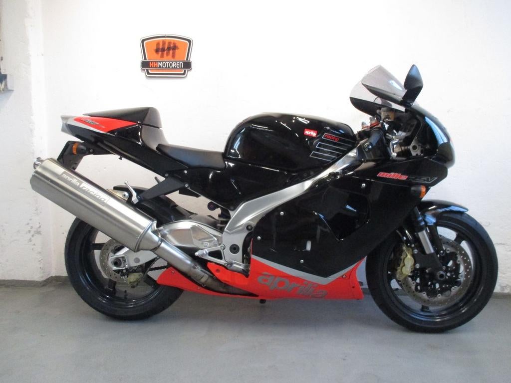 APRILIA RSV MILLE (bj 2000), 2 cilinders, Motorrijbewijs A, Bedrijf, Onbekend