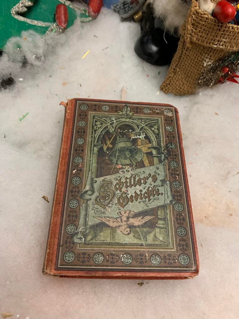Antiek Schiller Gedichten Boekje - Zeldzaam!, Ophalen of Verzenden, Onbekend