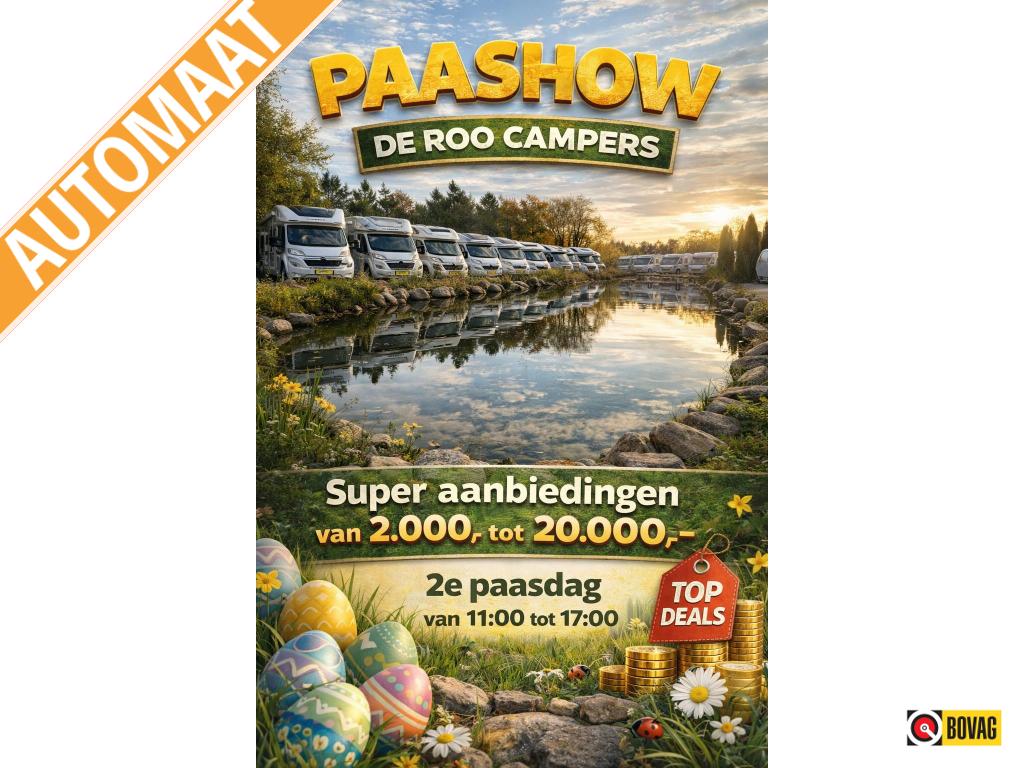 Adria Coral XL Plus 670 SL - FAMILIECAMPER|AUTOMAAT 9 traps, Automaat, Standaard zit, Alkoof, Bedrijf