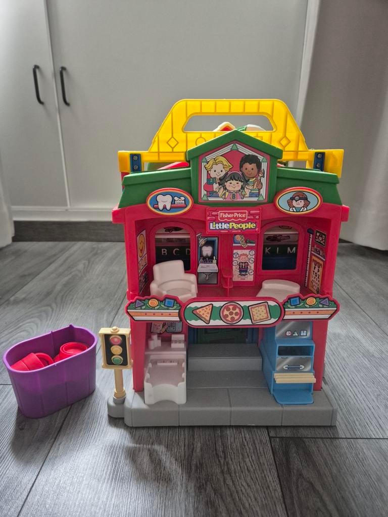 Fisherprice Little People, uitklapbaar huis., Kinderen en Baby's, Speelgoed | Poppenhuizen, Ophalen, Gebruikt, Poppenhuis