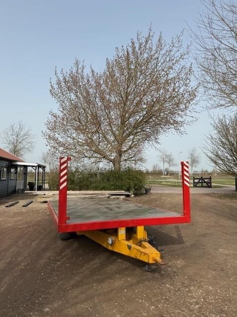 platte kar/transport kar/stro wagen, Ophalen, Glastuinbouw, Transport