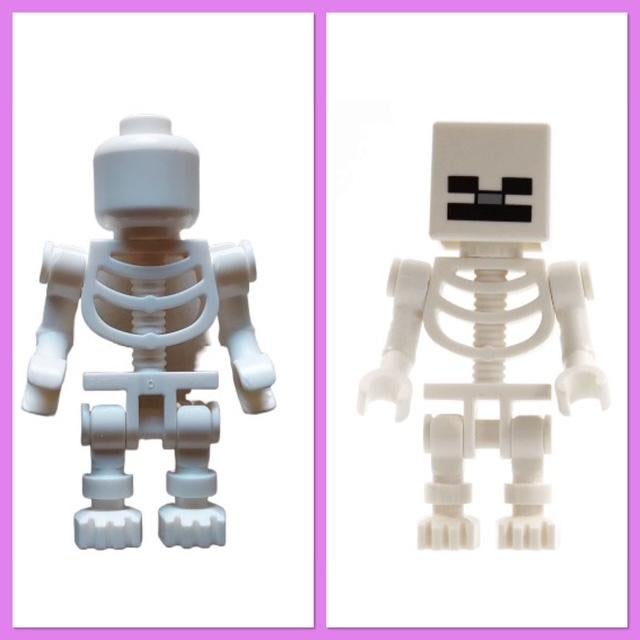 lego friends, minicraft skelet gen172 en min011, Minecraft, Lego, Nieuw, Ophalen of Verzenden