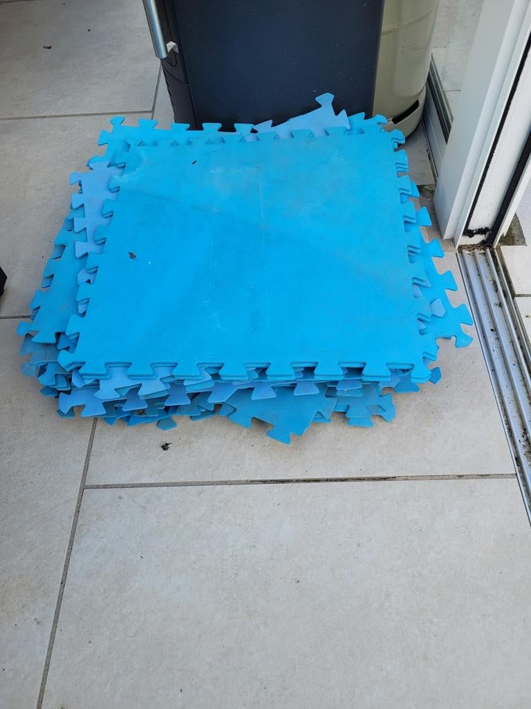 Zwembad tegels 35 stuks 50x50, Tuin en Terras, Zwembad-toebehoren, Ophalen, Gebruikt, Overige typen