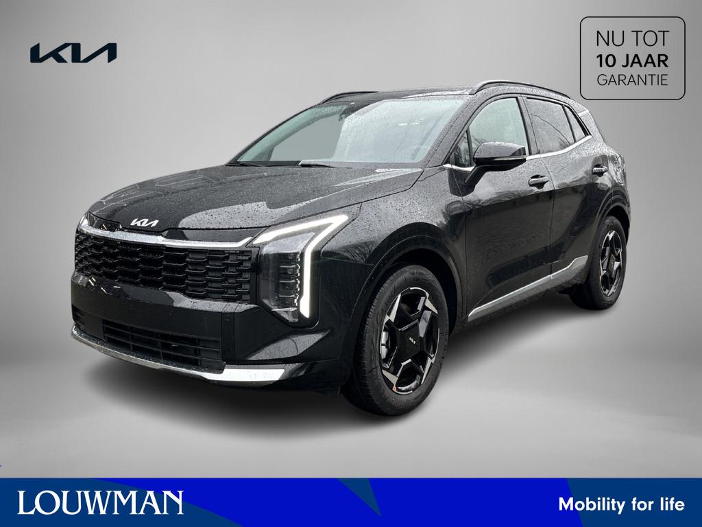 Kia Sportage 1.6 T-GDi Hybrid DynamicPlusLine (bj 2026), Automaat, 12 maanden, Metallic lak, Zwart