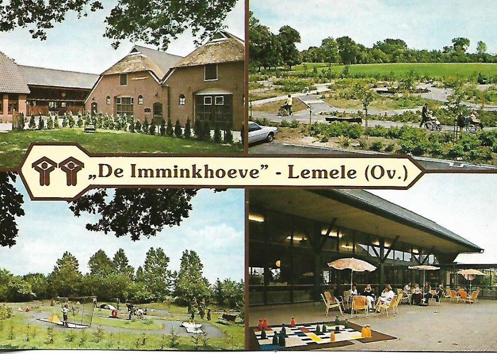 Lemele- -4-luik, De Imminkhoeve., Verzenden, 1980 tot heden, Ongelopen, Overijssel