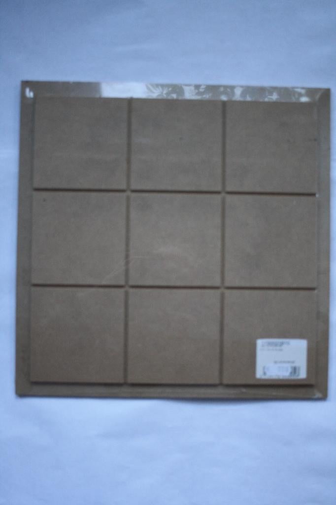 2 stuks 9 vaks MDF Tile Art, Ophalen of Verzenden, Nieuw