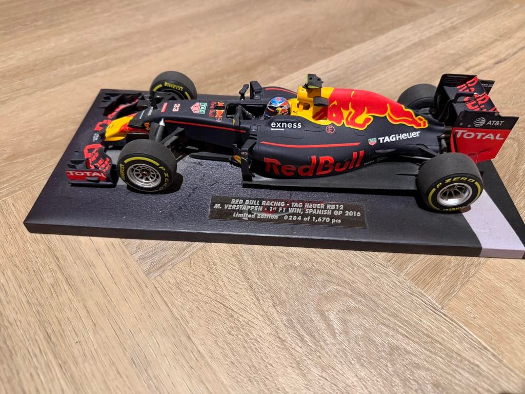1st Win Spanje GP 2016 1:18 model, Ophalen, Zo goed als nieuw, Overige merken