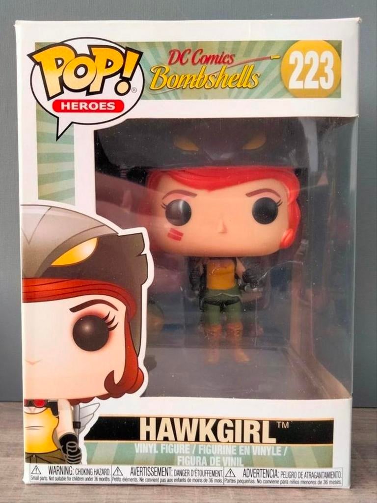 223 Hawkgirl DC Comics Bombshells Funko Pop, Ophalen of Verzenden, Zo goed als nieuw