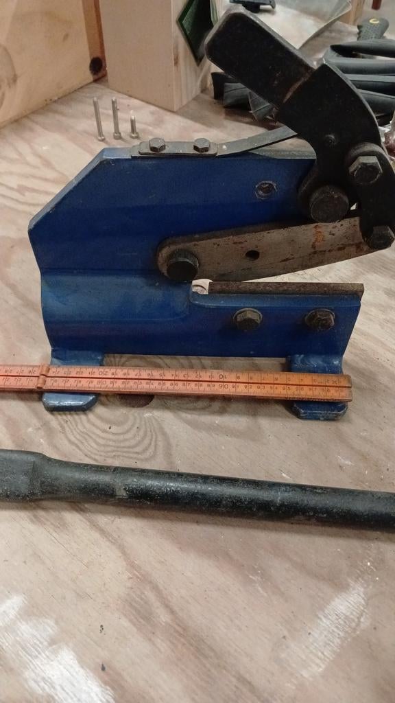 Platenschaar - Handbediend, Ophalen of Verzenden, Gebruikt