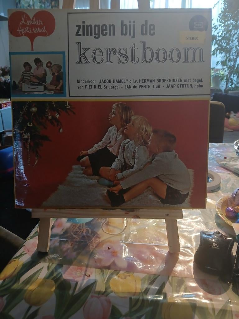 Zingen bij de kerstboom - Kinder Harte Wens lp, Ophalen of Verzenden