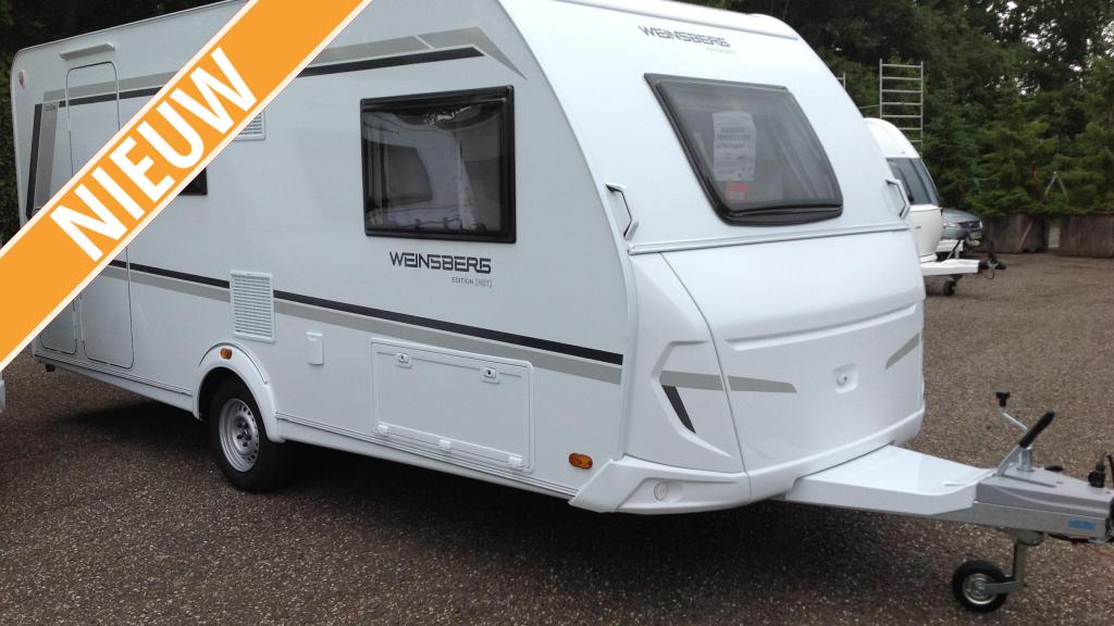 Weinsberg CaraOne Edition HOT 480 QDK model 2026, Caravans en Kamperen, Overige merken, Schokbreker, Dwarsbed, Treinzit