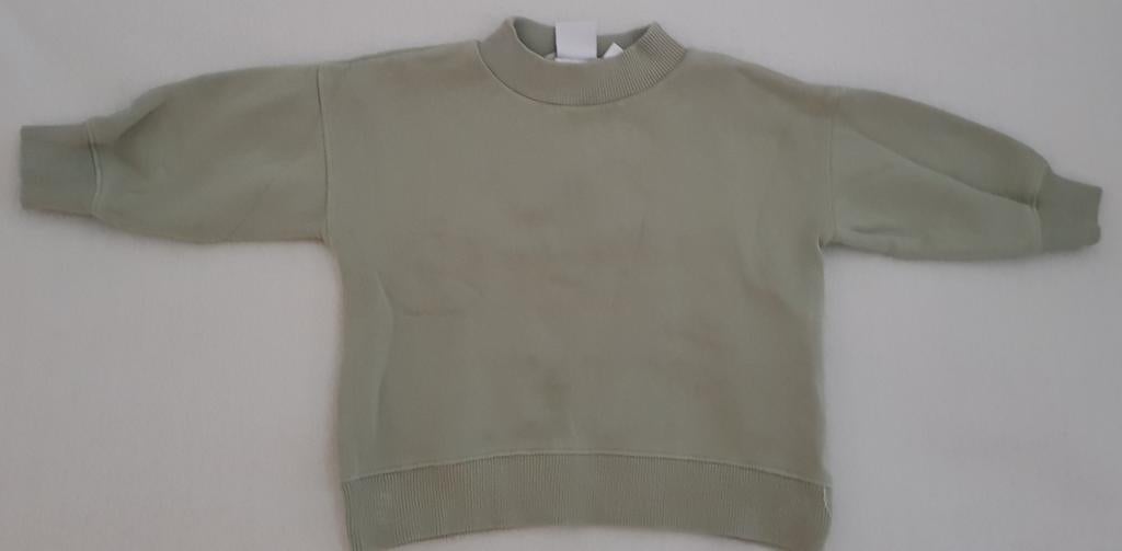 Zara trui maat 86 leger groen baby kleding truien truitje, Gebruikt, Zara, Jongetje, Truitje of Vestje