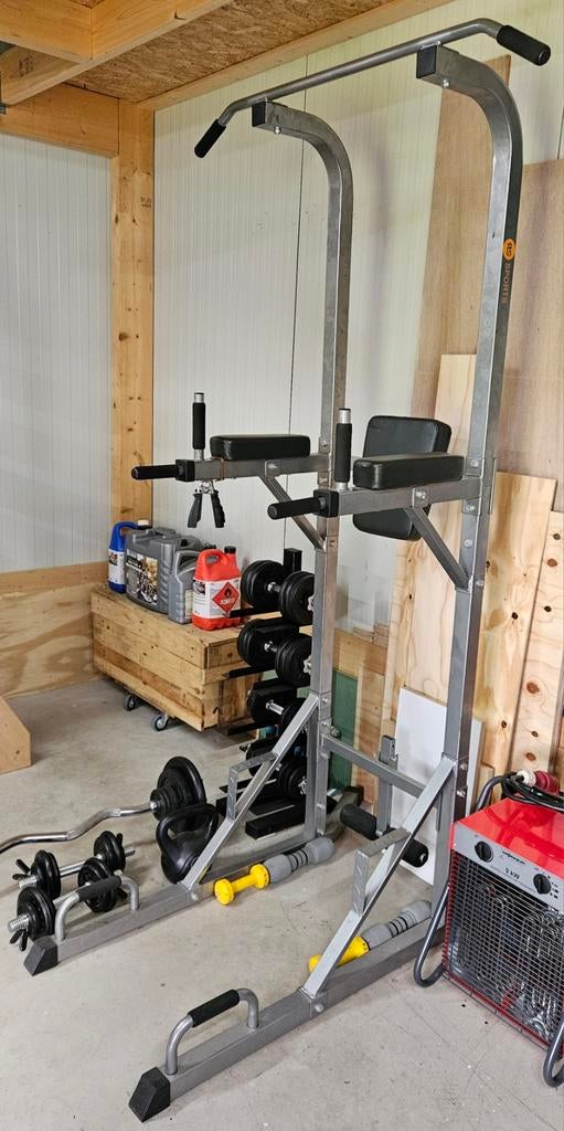Power rack Fitness toren, Sport en Fitness, Fitnessmaterialen, Ophalen, Gebruikt, Overige typen