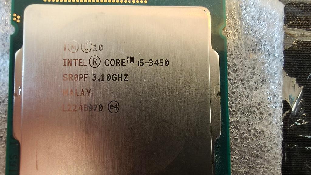 Intel i5-3450 CPU processor, Computers en Software, Processors, Gebruikt, 4-core, Ophalen of Verzenden, Intel i5-3450