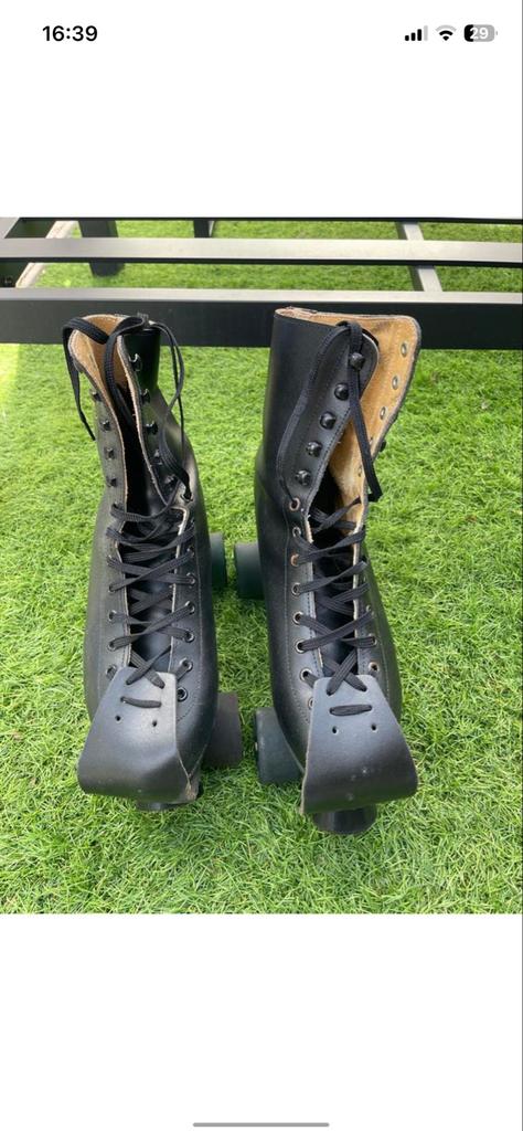 RSI Rolschaatsen Leer Maat 44 Zwart, Ophalen, Gebruikt, Overige typen