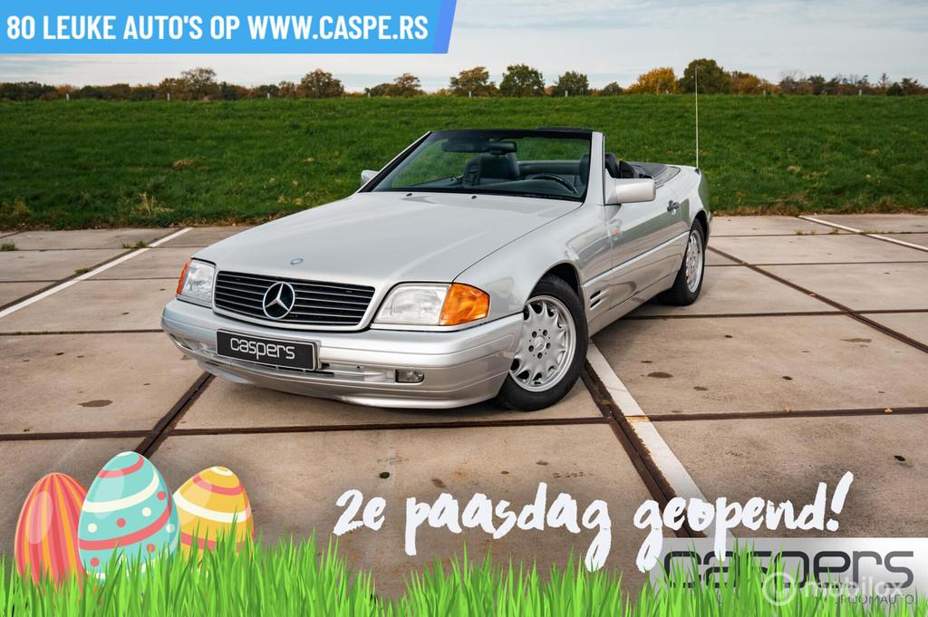 Mercedes SL-klasse Cabrio 320, Achterwielaandrijving, Gebruikt, Zwart, Cabriolet