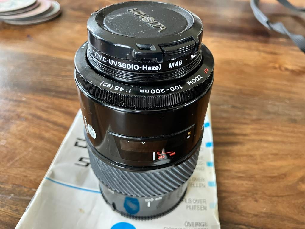 2 Minolta Lenzen ook geschikt voor de Sony, Ophalen of Verzenden, Zo goed als nieuw, Telelens, Zoom