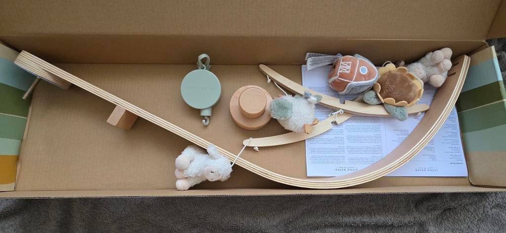 Little dutch farm houten muziek mobile, Kinderen en Baby's, Speelgoed | Babyspeelgoed, Ophalen of Verzenden, Zo goed als nieuw