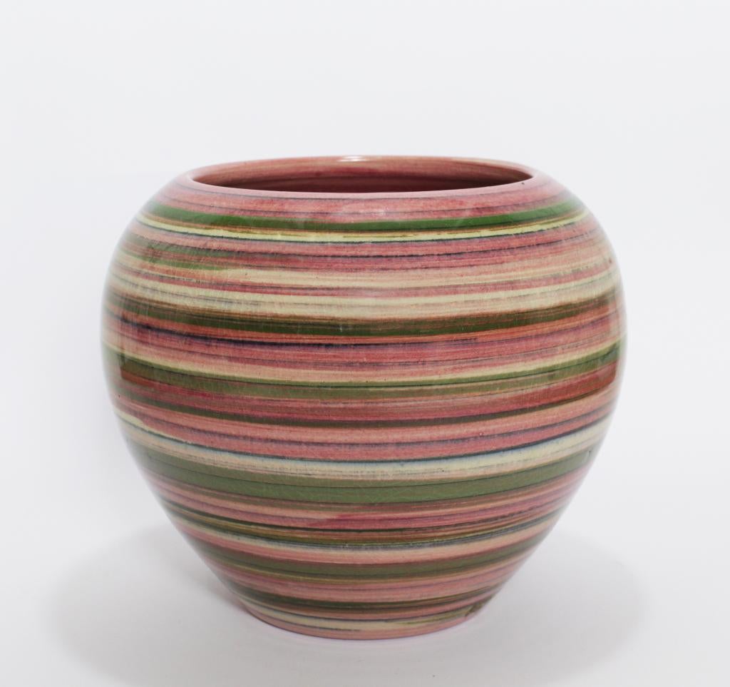 grote vaas - 'Regenboog serie' - Mobach (Piet Knepper), Antiek en Kunst, Ophalen