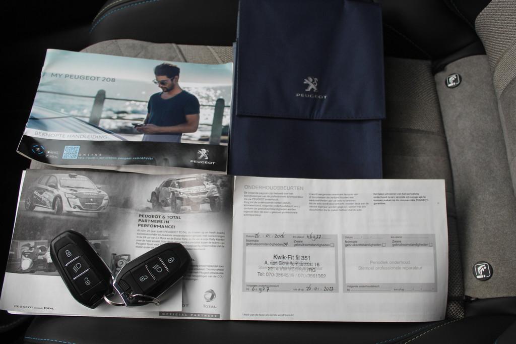 Peugeot 208 1.2 PureTech GT Pack Stoelverwarming! 360 graden, Voorwielaandrijving, 12 maanden, Gebruikt, Origineel Nederlands