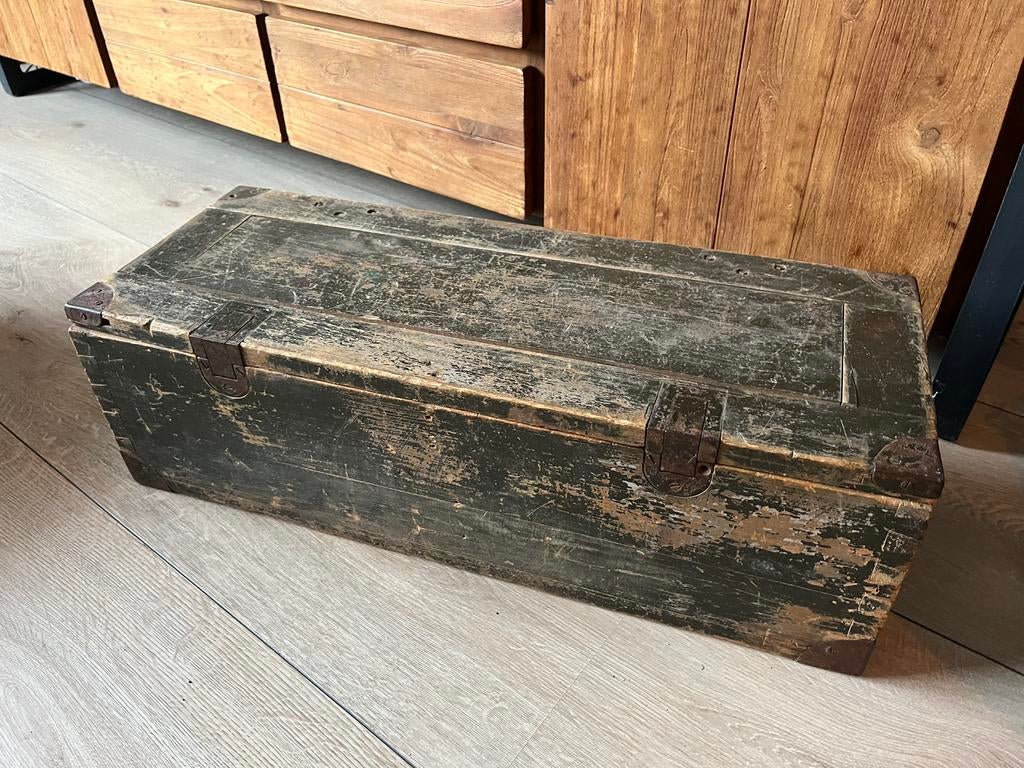 Duitse 2cm flak kist, Verzamelen, Ophalen of Verzenden, Landmacht, Duitsland, Kist of Geocache