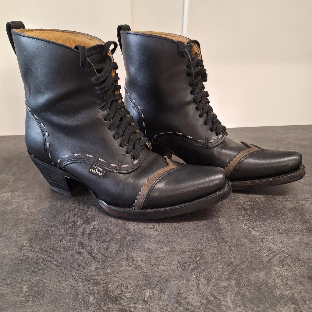 Country  laarsjes Stars & Stripes, Ophalen of Verzenden, Nieuw, Zwart
