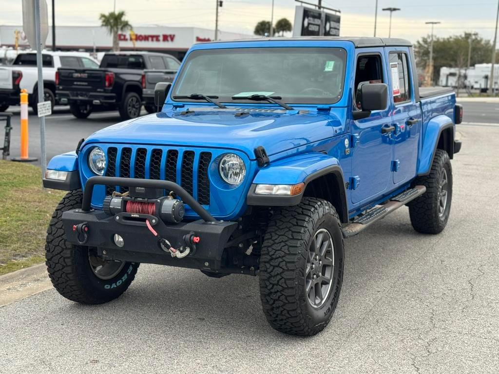 2021 Jeep Gladiator Sport S HYDRO BLUE, Auto's, Jeep, Automaat, Blauw, Bedrijf, 6 cilinders