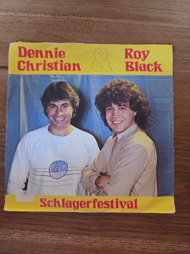 Dennie Christian & Roy Black - Schlagerfestival, Gebruikt, 7 inch, Single, Ophalen of Verzenden