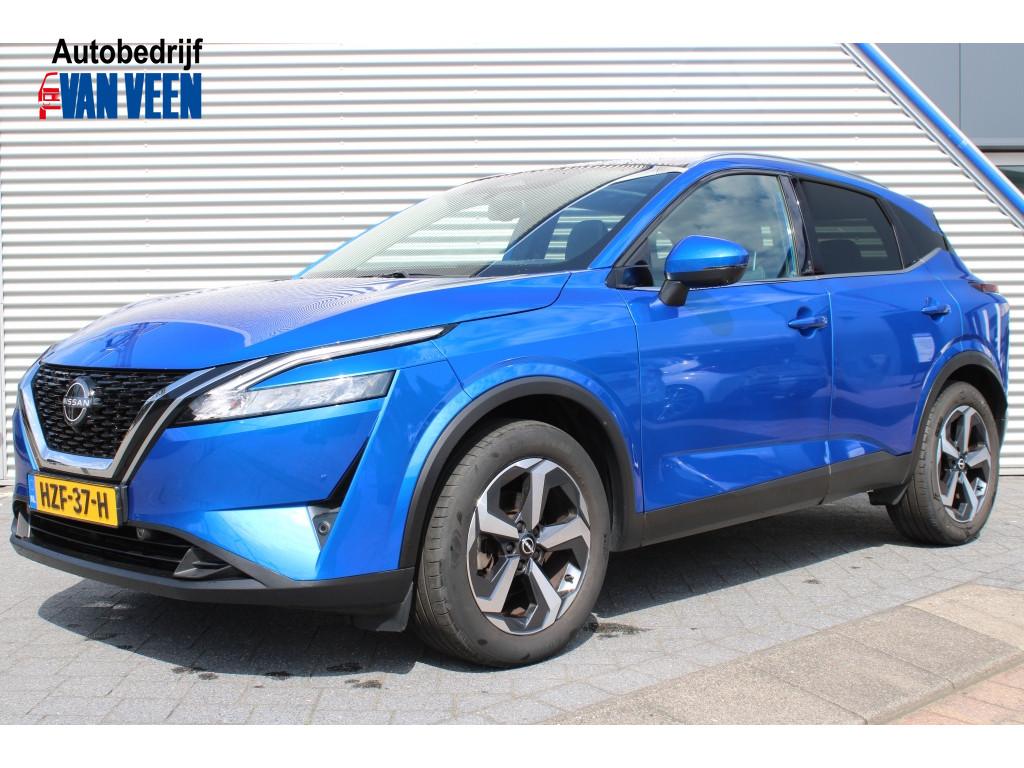 Nissan QASHQAI 1.3 MHEV N-Connecta | Pano | 18 Inch | Full L, Voorwielaandrijving, 1304 kg, Stof, Gebruikt