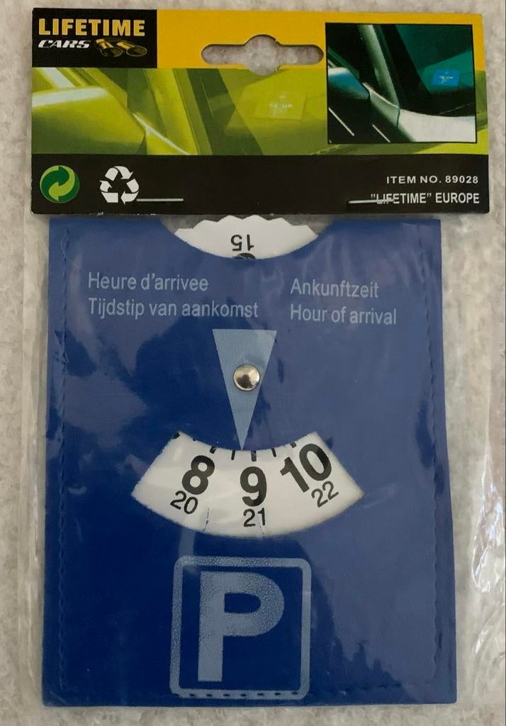 Parkeerschijf Lifetime Cars - Nieuw in verpakking, Auto diversen, Auto-accessoires, Nieuw, Ophalen