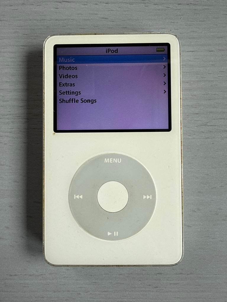 Apple iPod Classic 30GB - Wit (Gebruikt), Gebruikt, Ophalen of Verzenden, 20 tot 40 GB, Overige kleuren