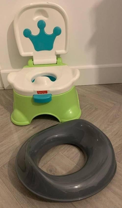 Fisher-Price koninklijk potje/ krukje, & wc verkleiner!, Verzenden, Zo goed als nieuw, Overige typen, Overige merken