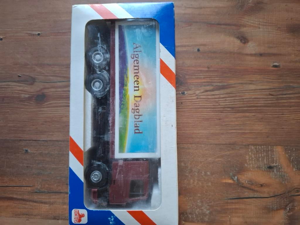 Lion Toys Algemeen Dagblad vrachtwagen model, Ophalen of Verzenden, Nieuw, Overige merken