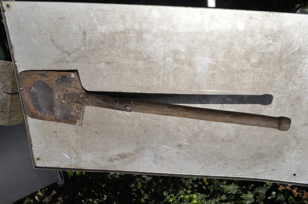 Nederlandse ? militaire veldschep pionierschep, Verzamelen, Ophalen of Verzenden, Landmacht, Nederland, Overige typen