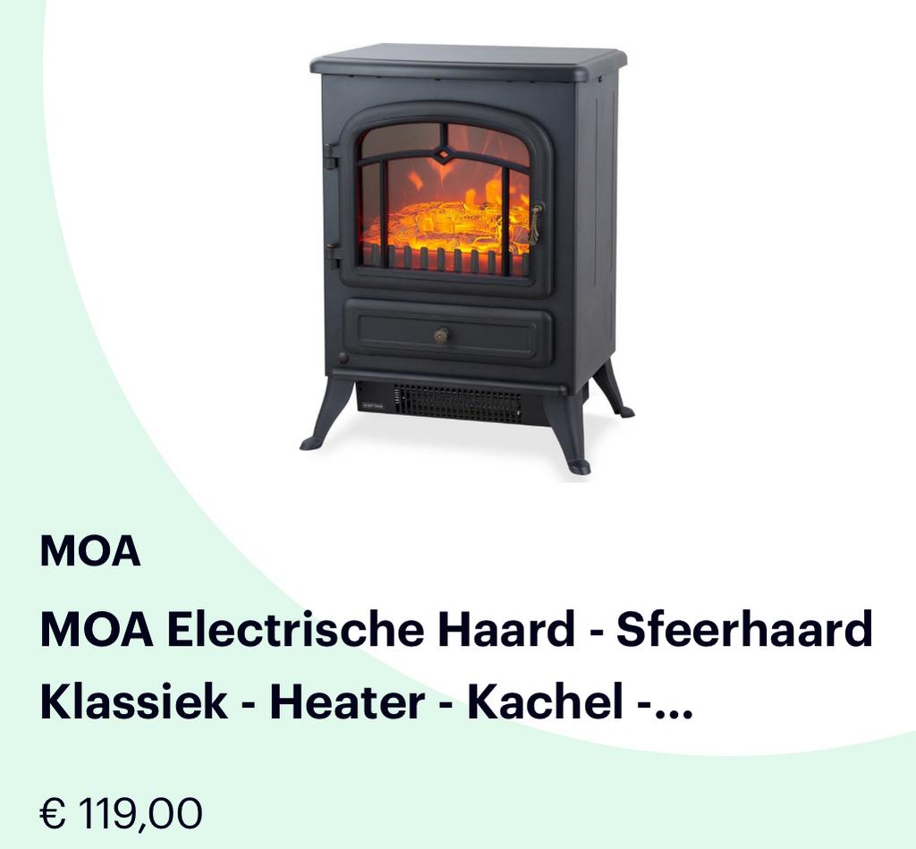 Elektrische sfeer haard., Huis en Inrichting, Kachels, Zo goed als nieuw, Overige soorten, Elektrisch, Ophalen of Verzenden