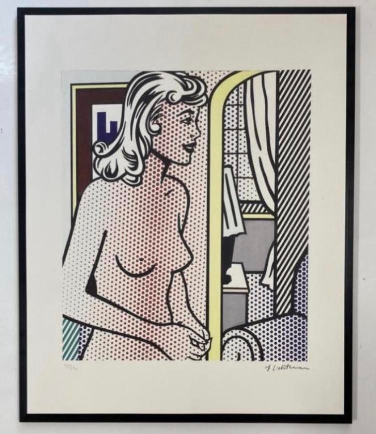 Roy Lichtenstein : lithografie meet certificaat, Antiek en Kunst, Kunst | Litho's en Zeefdrukken, Ophalen of Verzenden
