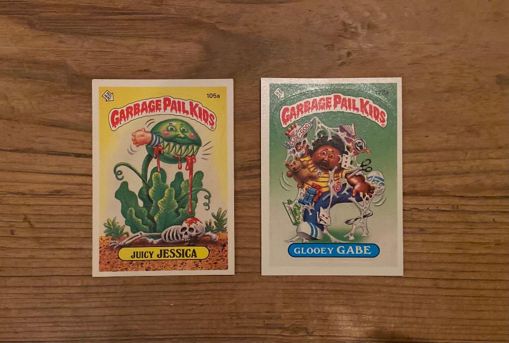 Garbage Pail kids US, Ophalen of Verzenden, Zo goed als nieuw, Meerdere stickers