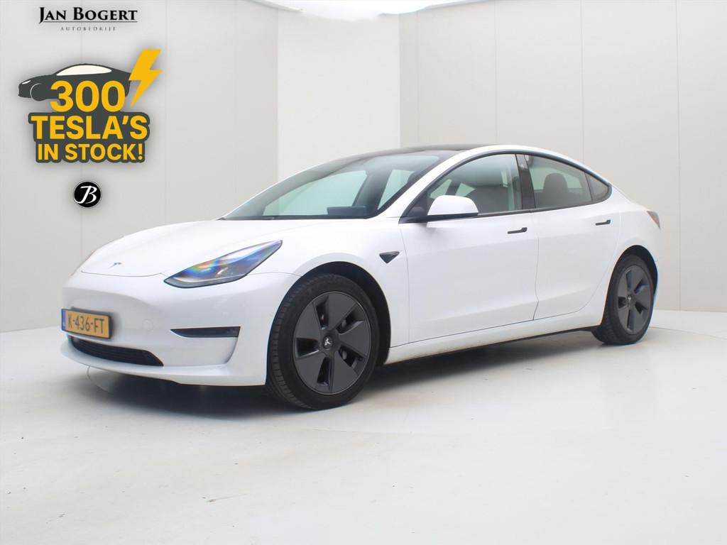 Tesla Model 3 Long-Range AWD 351pk 75 kWh FACELIFT [ WARMTEP, Automaat, Gebruikt, Zwart, Wit