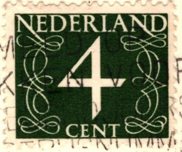 966526 Den Haag Museum 1959 Gelopen met postzegel, Ophalen of Verzenden, 1940 tot 1960, Gelopen, Noord-Brabant