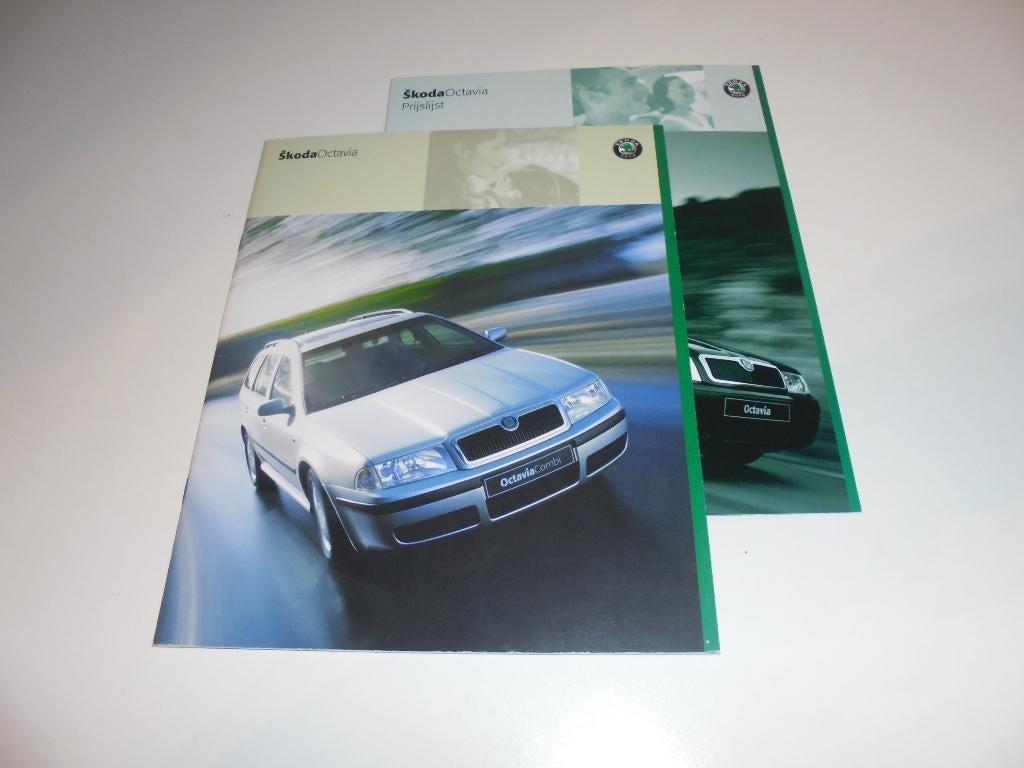 brochure Skoda Octavia  2002, Ophalen of Verzenden, Nieuw, Overige merken