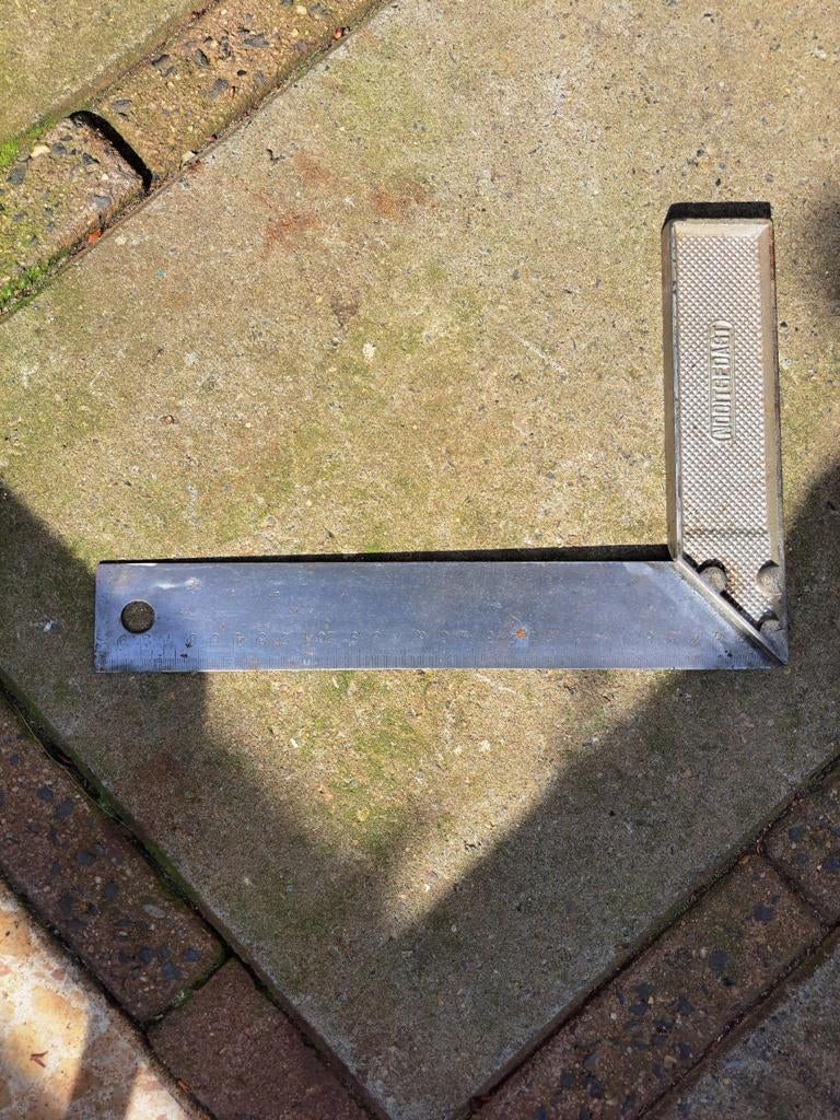 Te koop  grote  winkelhaak, Ophalen of Verzenden, Gebruikt