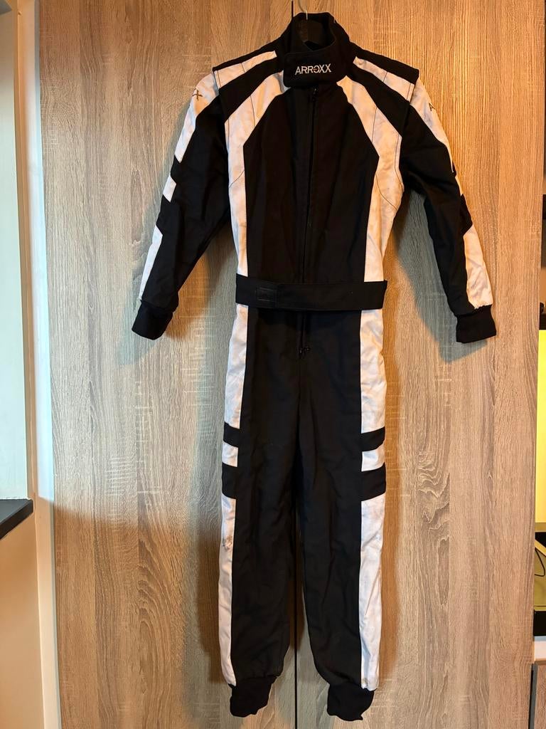 Arroxx race overall zwart-wit, Motoren, Ophalen of Verzenden, Tweedehands, Kinderen, Overall