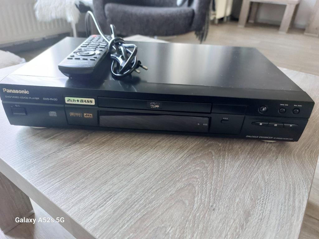 PANASONIC  DVD_RV 20  speler., Ophalen, Panasonic