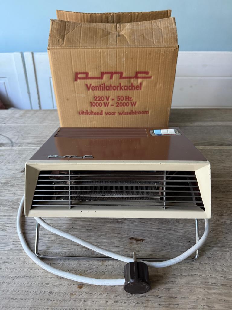 Vintage Ventilator / Kachel, Ophalen, Overige soorten, Elektrisch, Zo goed als nieuw