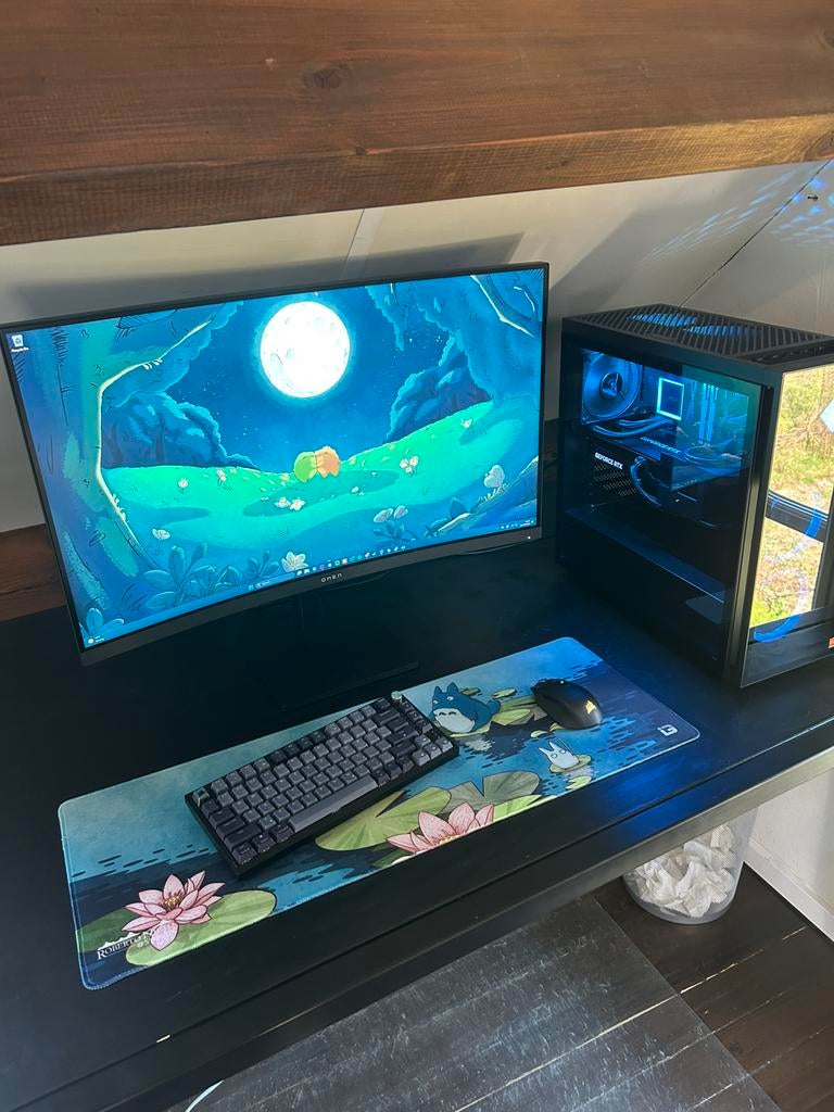 HP OMEN 40L GT21-1060nd Ryzen 7 RTX 4070 Ti Super gaming PC, Computers en Software, Desktop Pc's, Zo goed als nieuw, 4 Ghz of meer